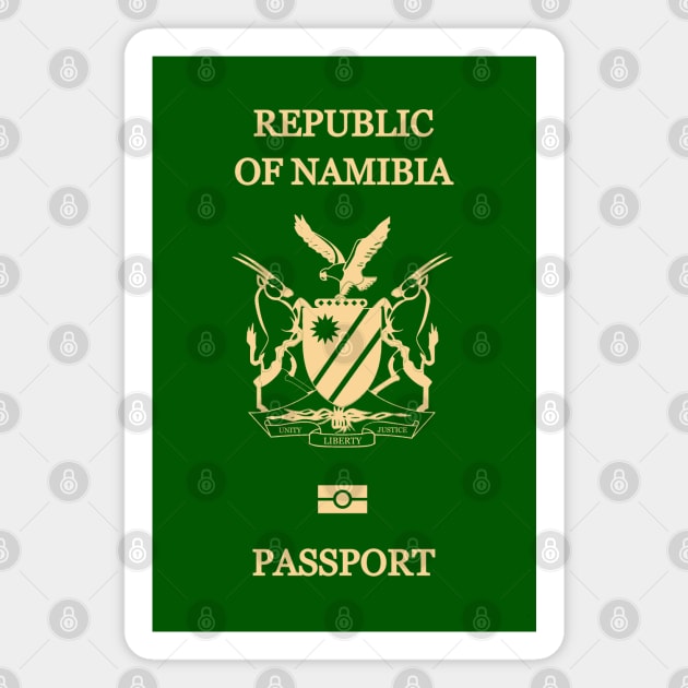 Namibia passport Magnet by Travellers